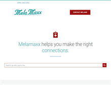 Tablet Screenshot of melamaxxllc.com